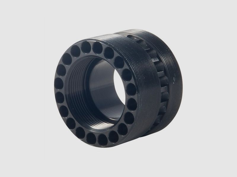 YANKEE HILL MACHINE CO., INC. AR-15 Barrel Nut Aluminum Black, image 2 of 3
