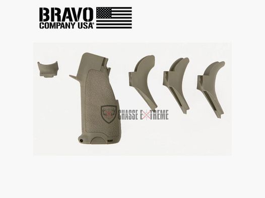 Poignée BCM Ar15 Gunfighter Mod2 Green