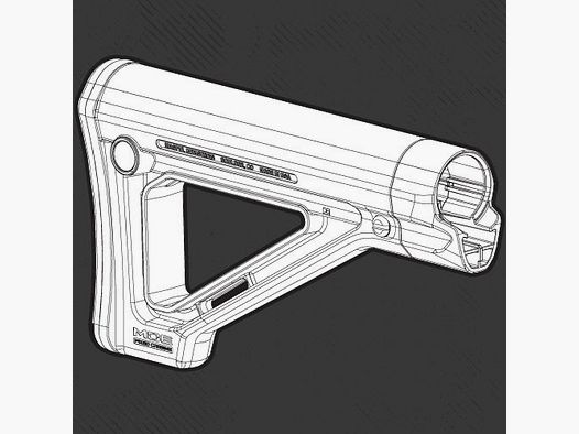 MAGPUL MOE FIXED COMMERCIAL-SPEC CARBINE STOCK FOR AR15 FOLIAGE GRN