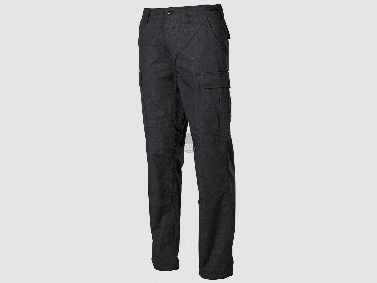 US combat pants, BDU, ripstop, black - Size: XXL