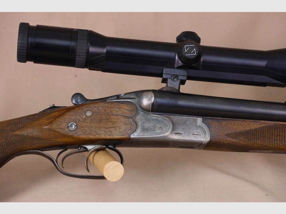 Sauer & Sohn Drilling // mit mündungslangem EL in .22 Hornet! // ZEISS Diavari ZM