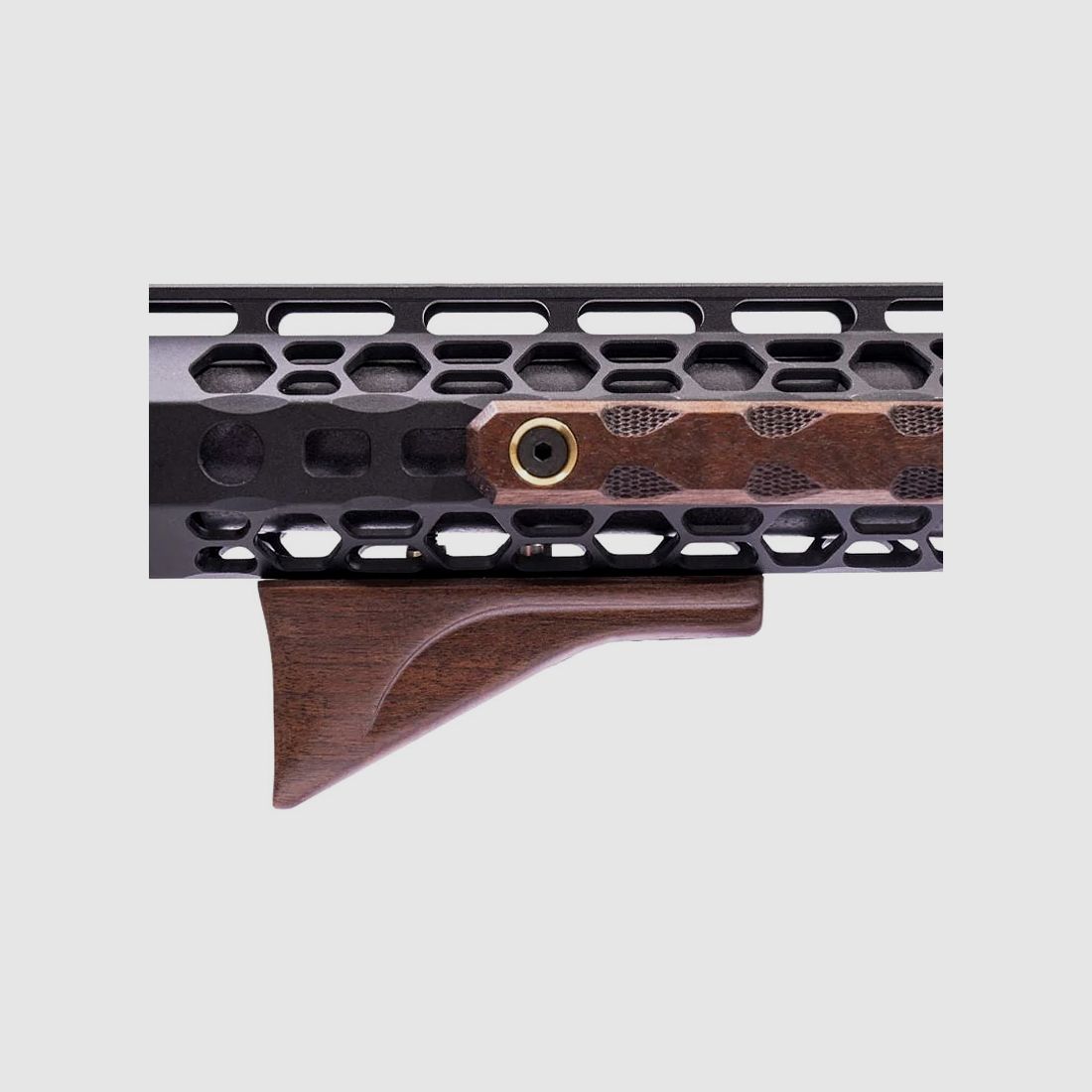 WOOX AR15 Wood Front Grip, Angled for M-LOK