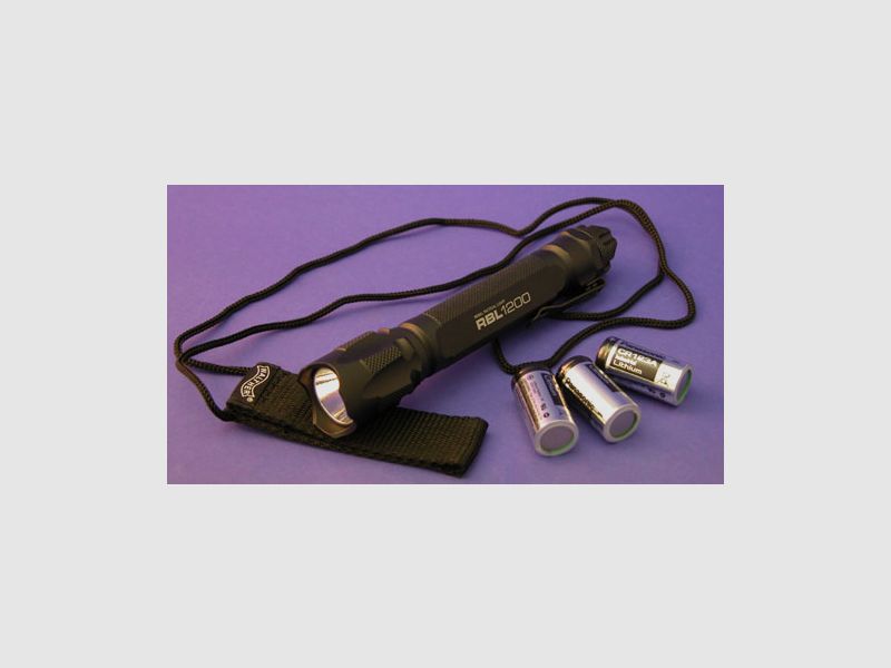 Lampe haute performance Walther RBL1200 Tactical LUXEON LED 220 lumens