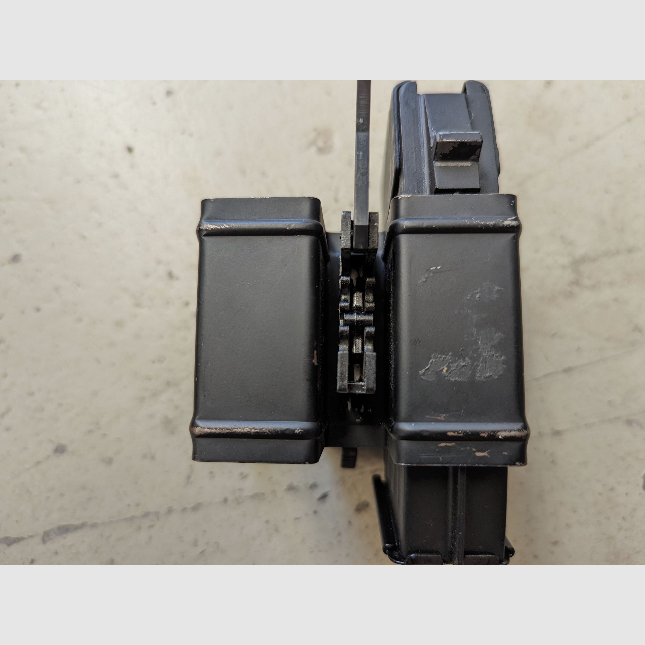 Airsoft Softair Metallo Caricatore Accoppiatore Supporto Connettore per AK47 WBP Minijack 7.62 x 39