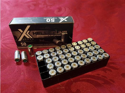 shoXx Hellhound naboje ślepe 9mm P.A.K 50 strzałów