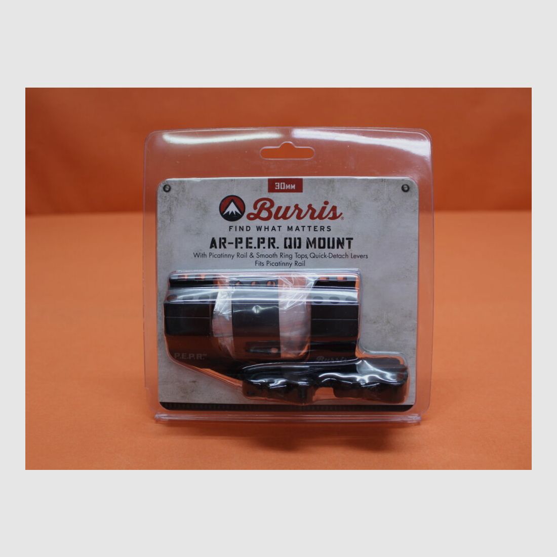 Burris Burris AR-PEPR QD Blockmontage 30mm (410342) Alu schwarz für Picatinnyprofil BH=1"/ 25,4mm