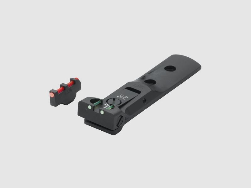 LPA Set Fiber Optic Achter- en Voorzicht voor Smith & Wesson Revolver