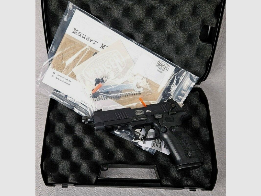 German Sport Guns GmbH (G.S.G.) Mauser M20 Black Cerakote SD