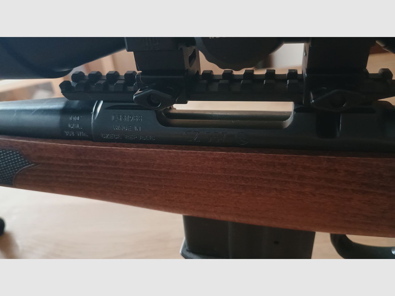 CZ557 range rifle, .308Win for sale like new, no defects