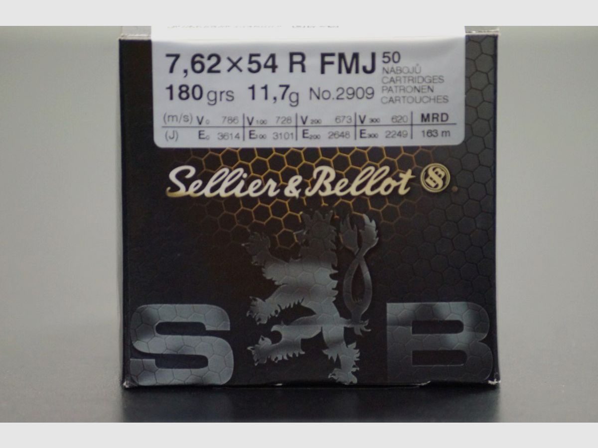 Sellier & Bellot 7.62x54R,