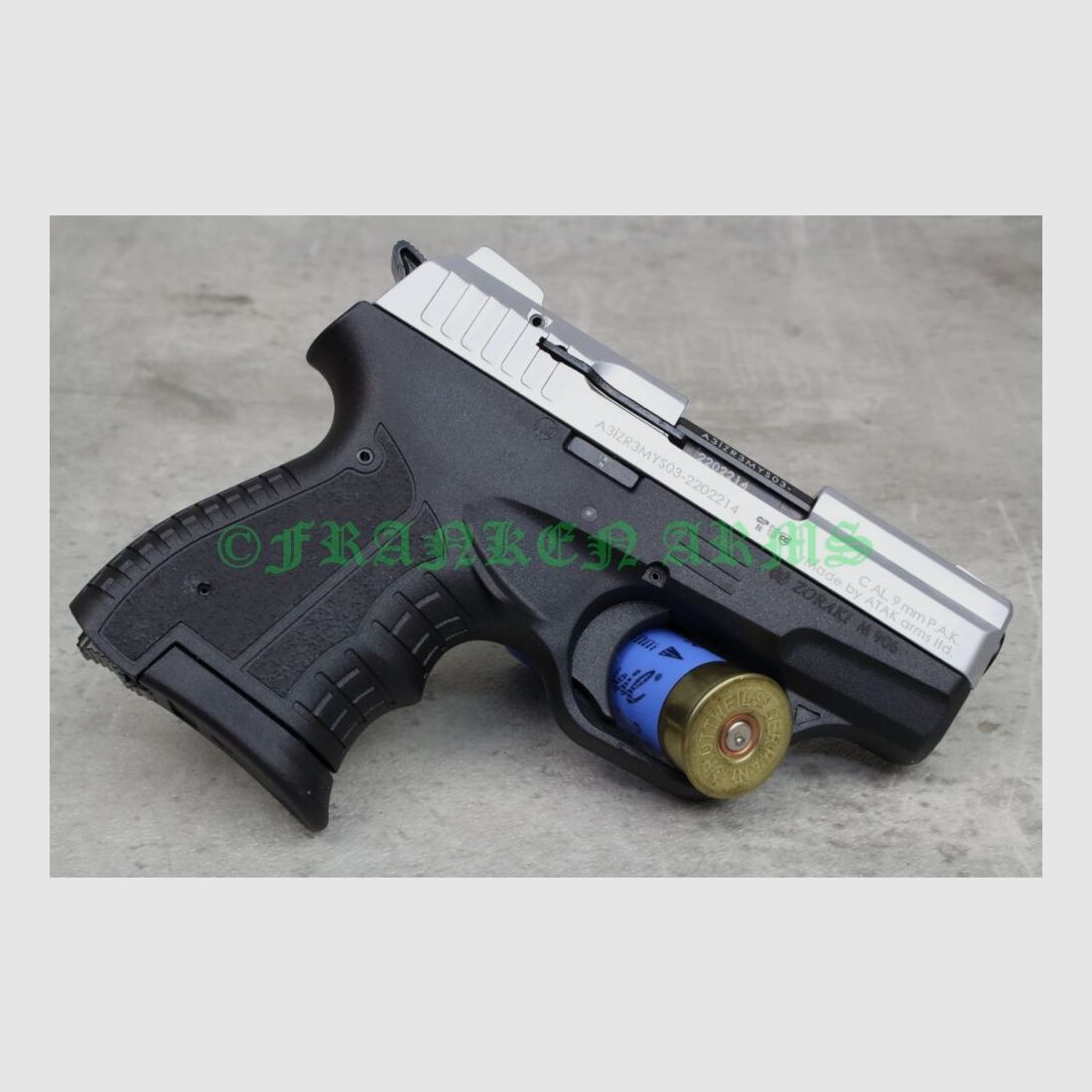 Zoraki 906 Chrome 9mm P.A.