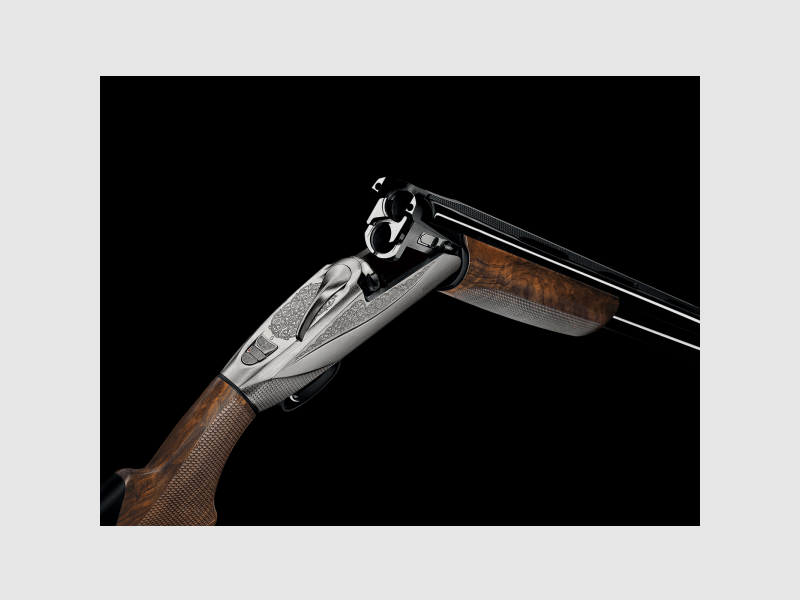 Benelli 828 U Silver arma de caza / escopeta de dos cañones