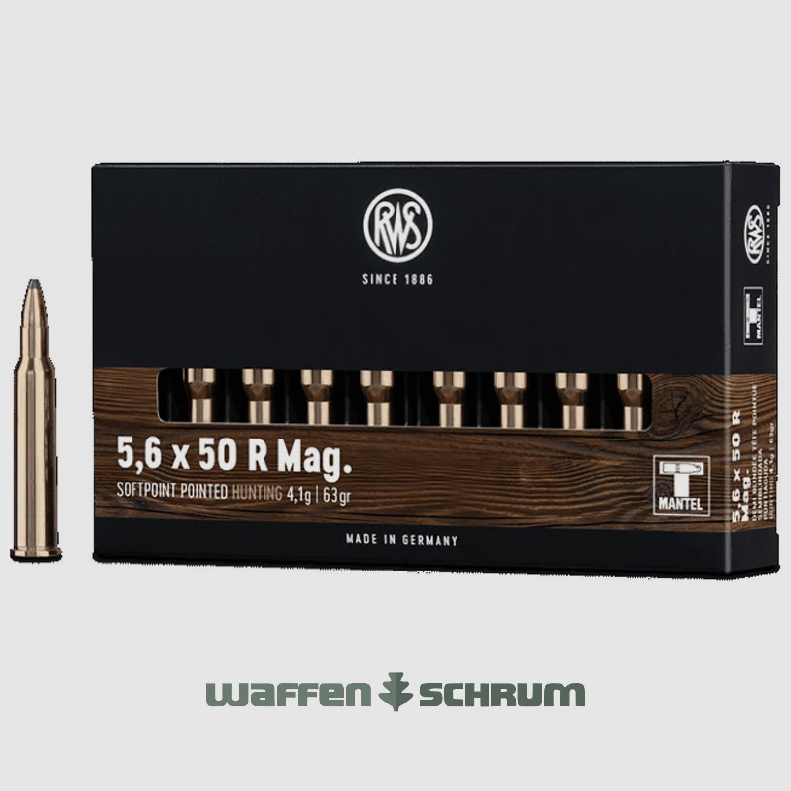 RWS TMS 4,1g - 63gr 5,6x50RMag
