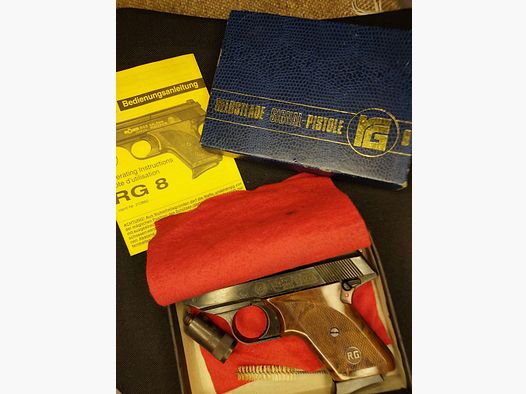 Röhm RG8 (RG 8) blank firing pistol cal. 8mm OVP (PTB 154) RARE!