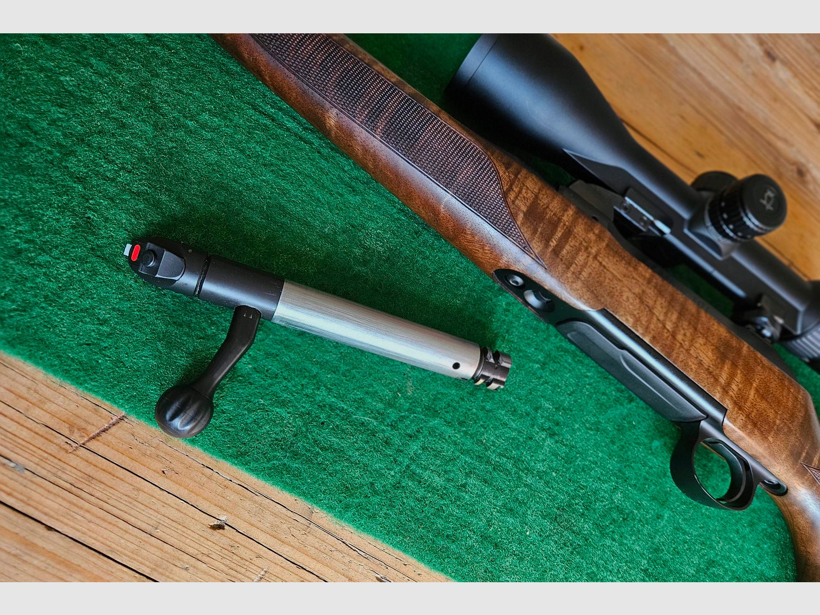 Sauer 101 mit Zielfernrohr 2-12x50 - no  202 Mauser M12 98 Heym SR 21 30 .270 .308 .30-06 7x64