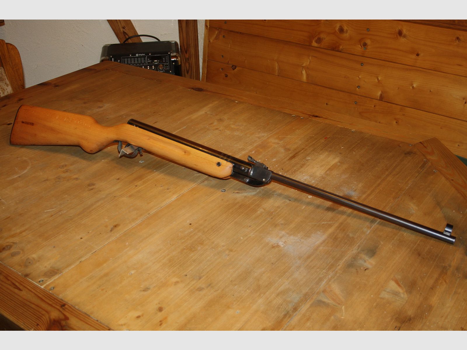 Schönes Haenel Kipplauf  Luftgewehr Model III60 komplett überholt