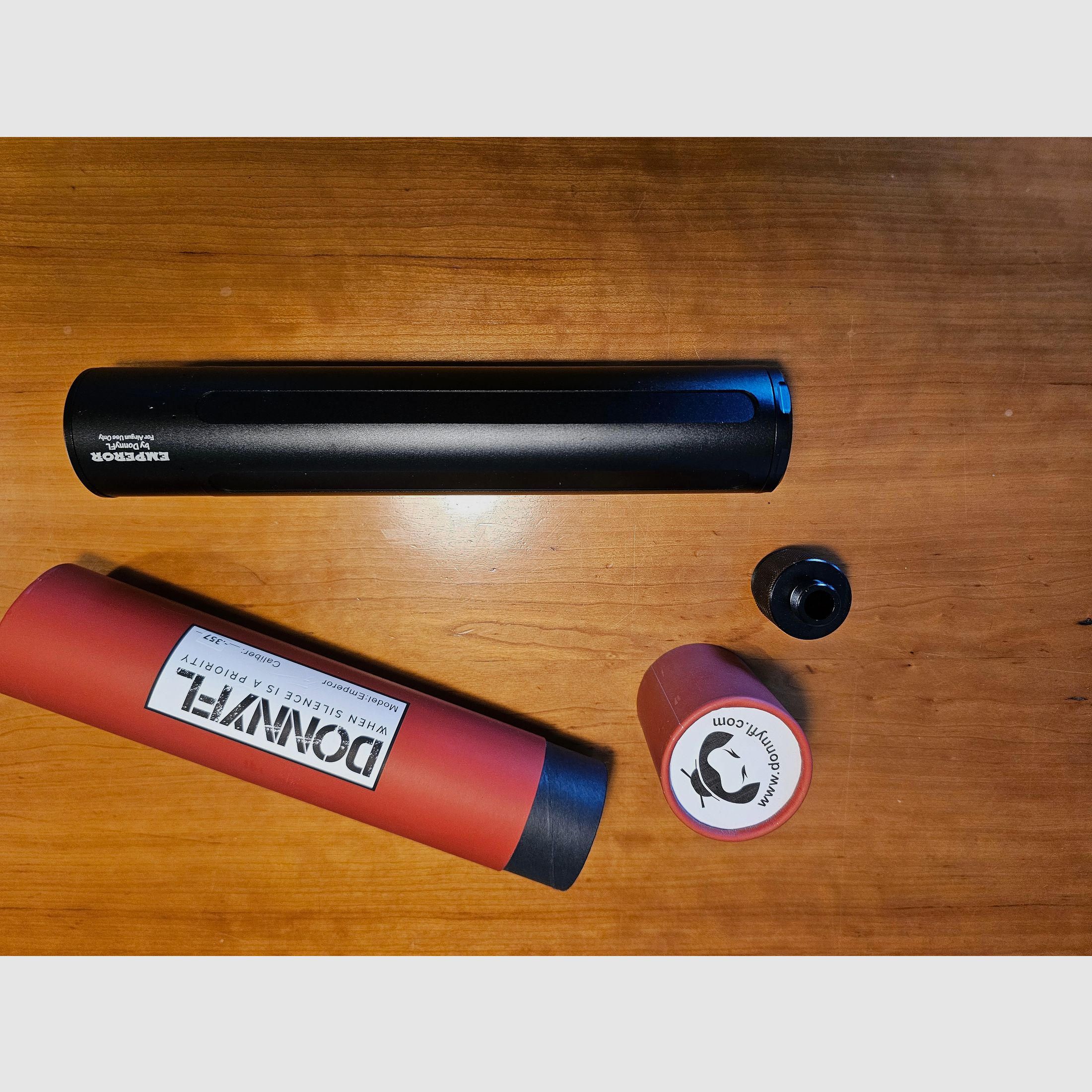 Silencieux Donny FL carabine à air .357