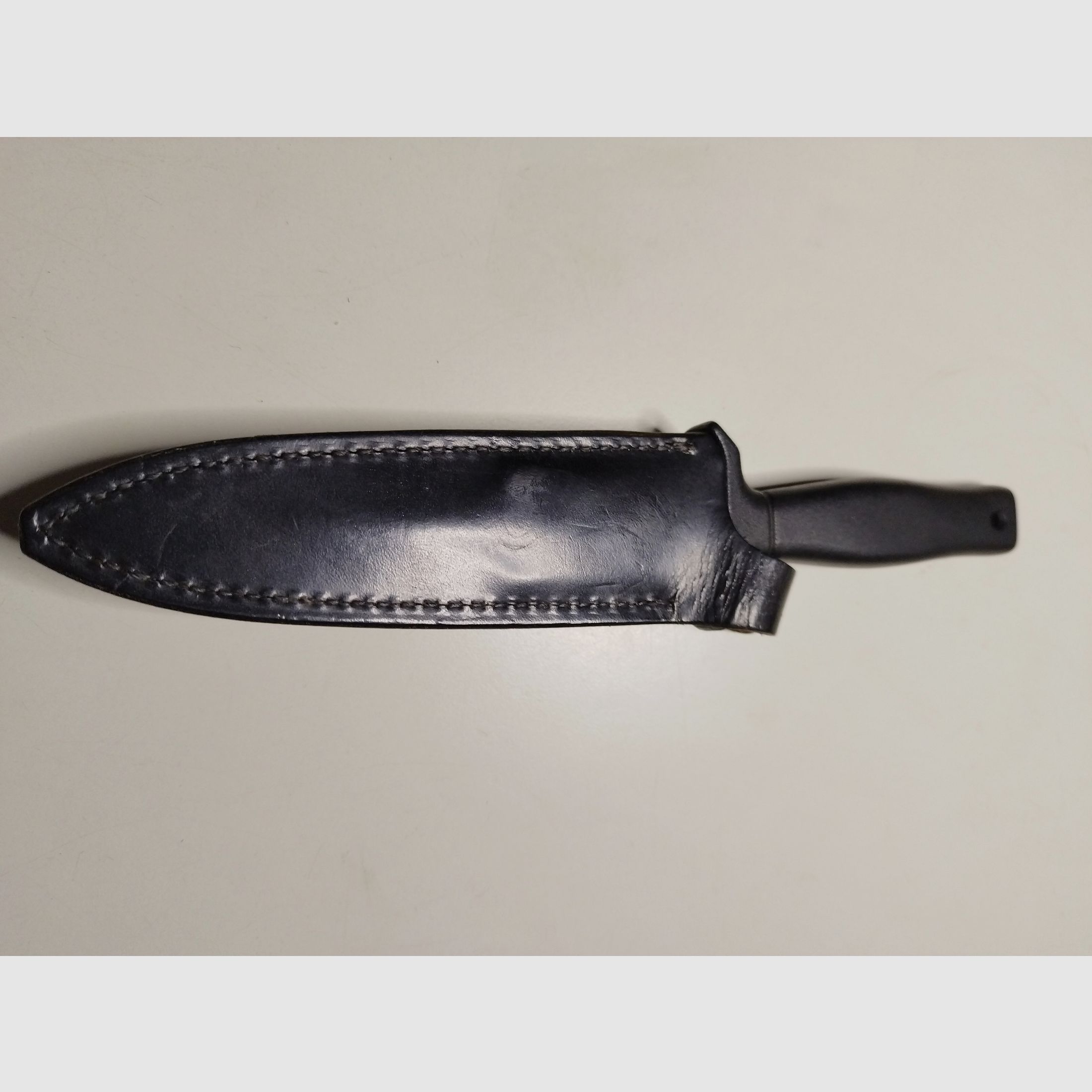 Coltello di alta qualità GERBER COMMAND 1 con fodero in pelle con clip