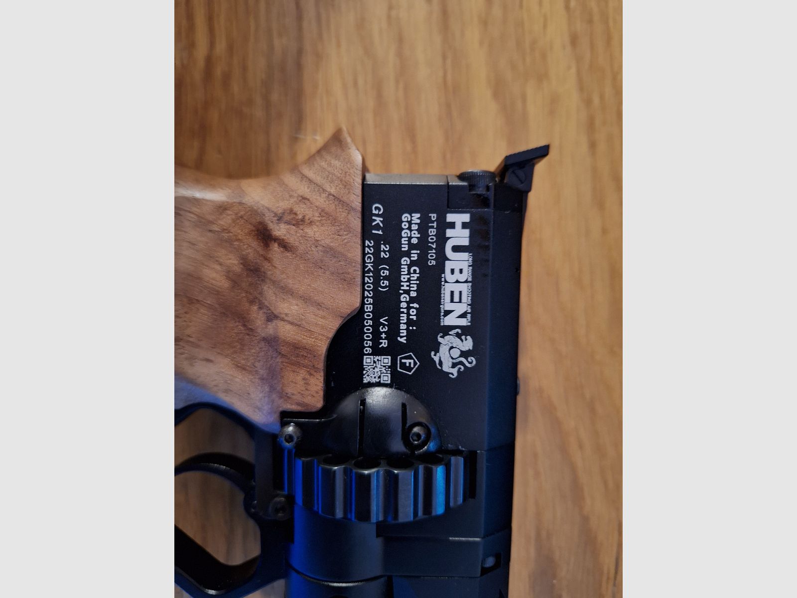 Huben GK1 V3 incl. silencer 7.5 Joules, very good condition,