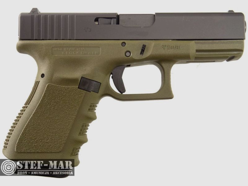 Glock 19 pistol, olive, cal. 9x19 Parabellum/Luger, image 2 of 15