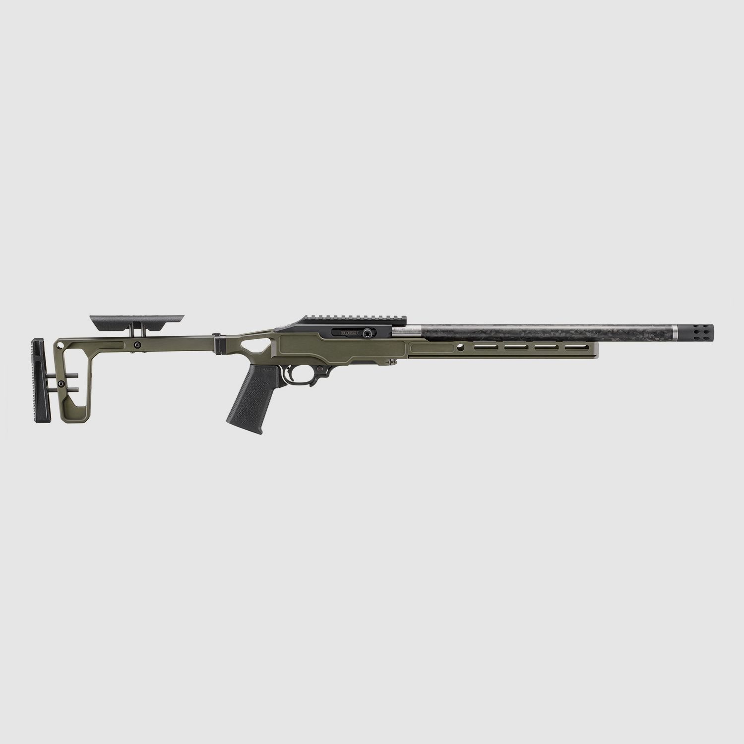 RUGER 10/22® CARBON FIBER .22 LR 16.1"/41CM OD GREEN