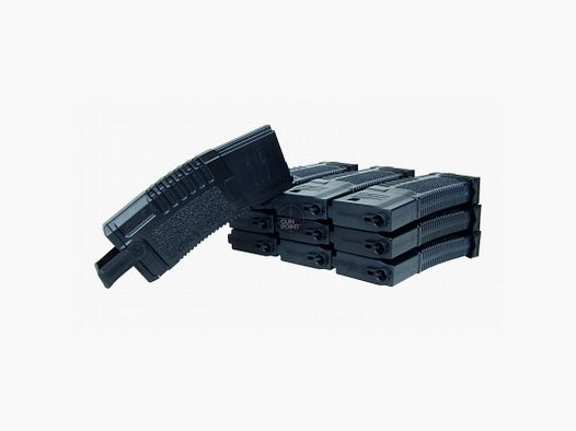 Magazin fr Softair - Ares - Mid Cap AMOEBA 10er Pack - AEG / S-AEG Schwarz