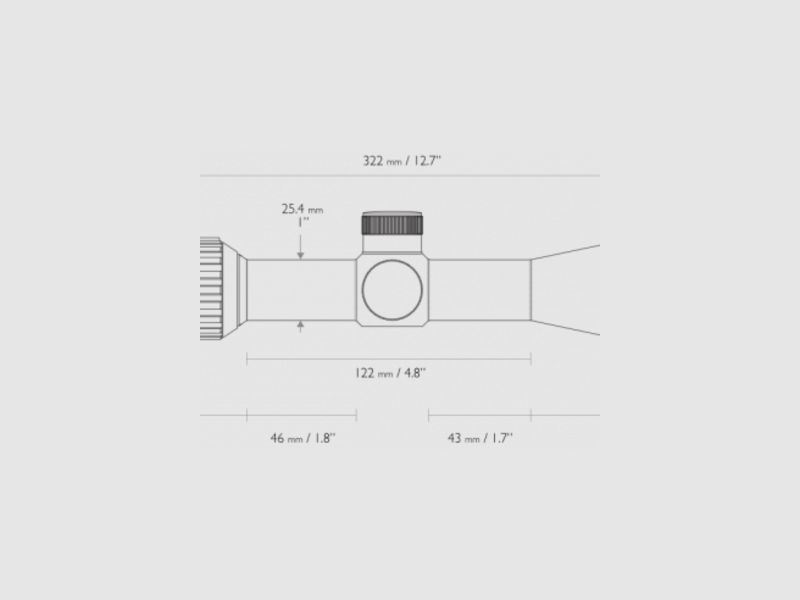 Vantage 3-9x40 AO Mildot Zielfernrohr, Bild 15 von 15