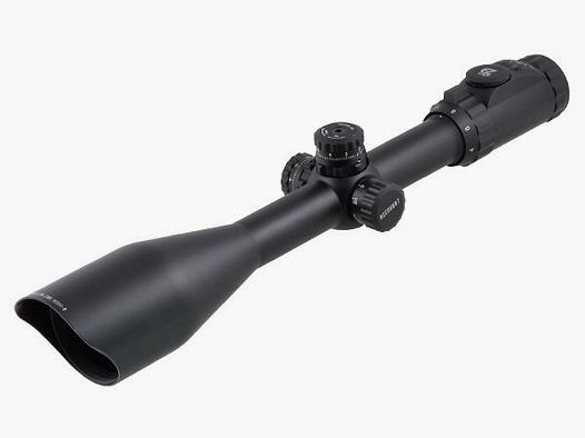 UTG Accushot richtkijker 4-16x56 30 mm, verlicht Mil-Dot kruis met snelspan montage ringen