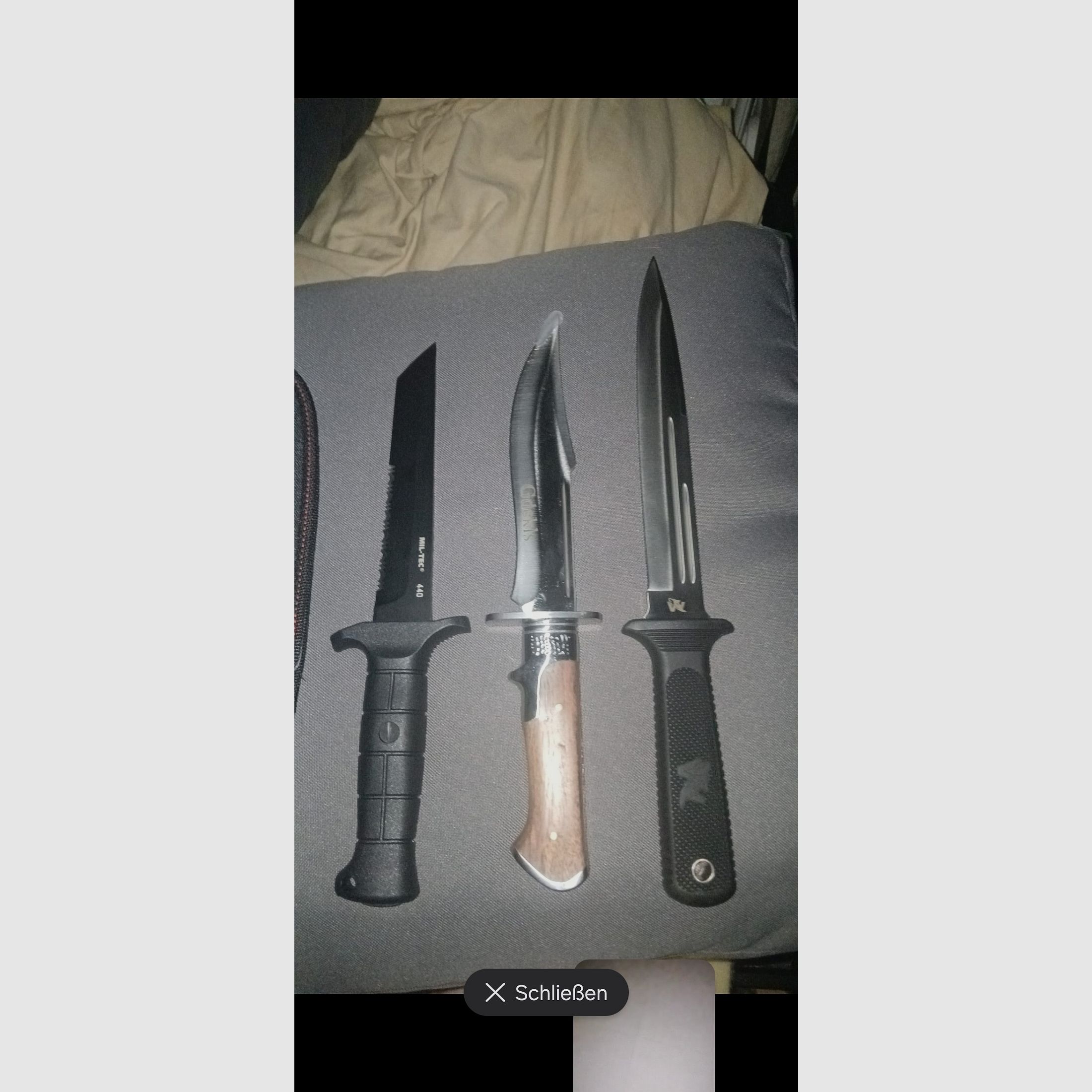 Jagd/Kampfmesser neu unbenutzt 
