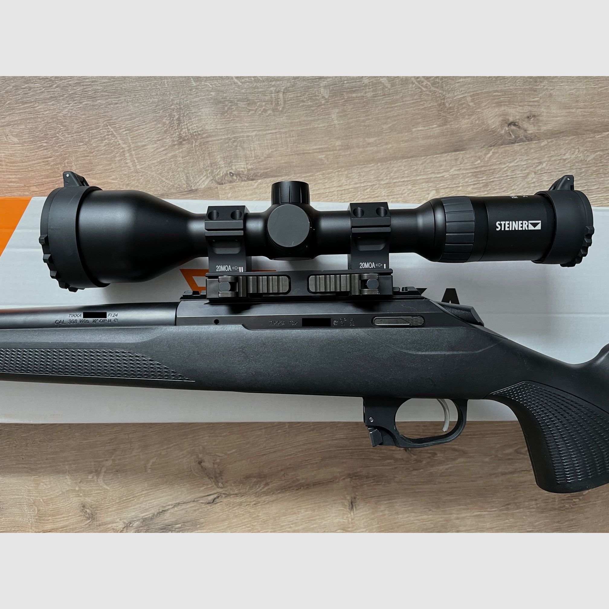 Tikka T3x CTR .308 + Steiner Ranger6 3-18x56 + Innogun block mount - complete package!