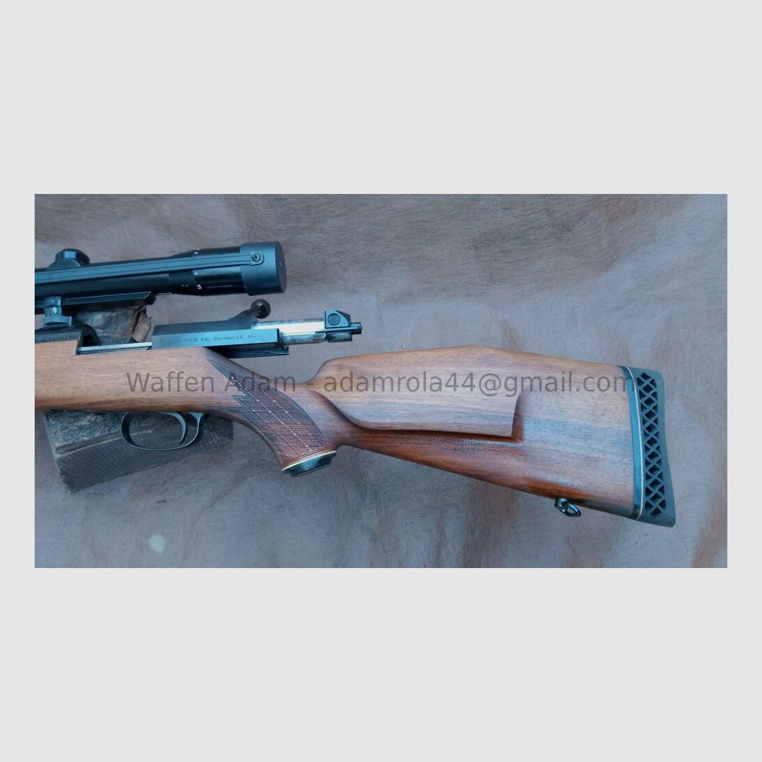 Mauser Kurzsystem Modell 66 S, Zeiss Diavari 1,5-6x36. Reticolo 1