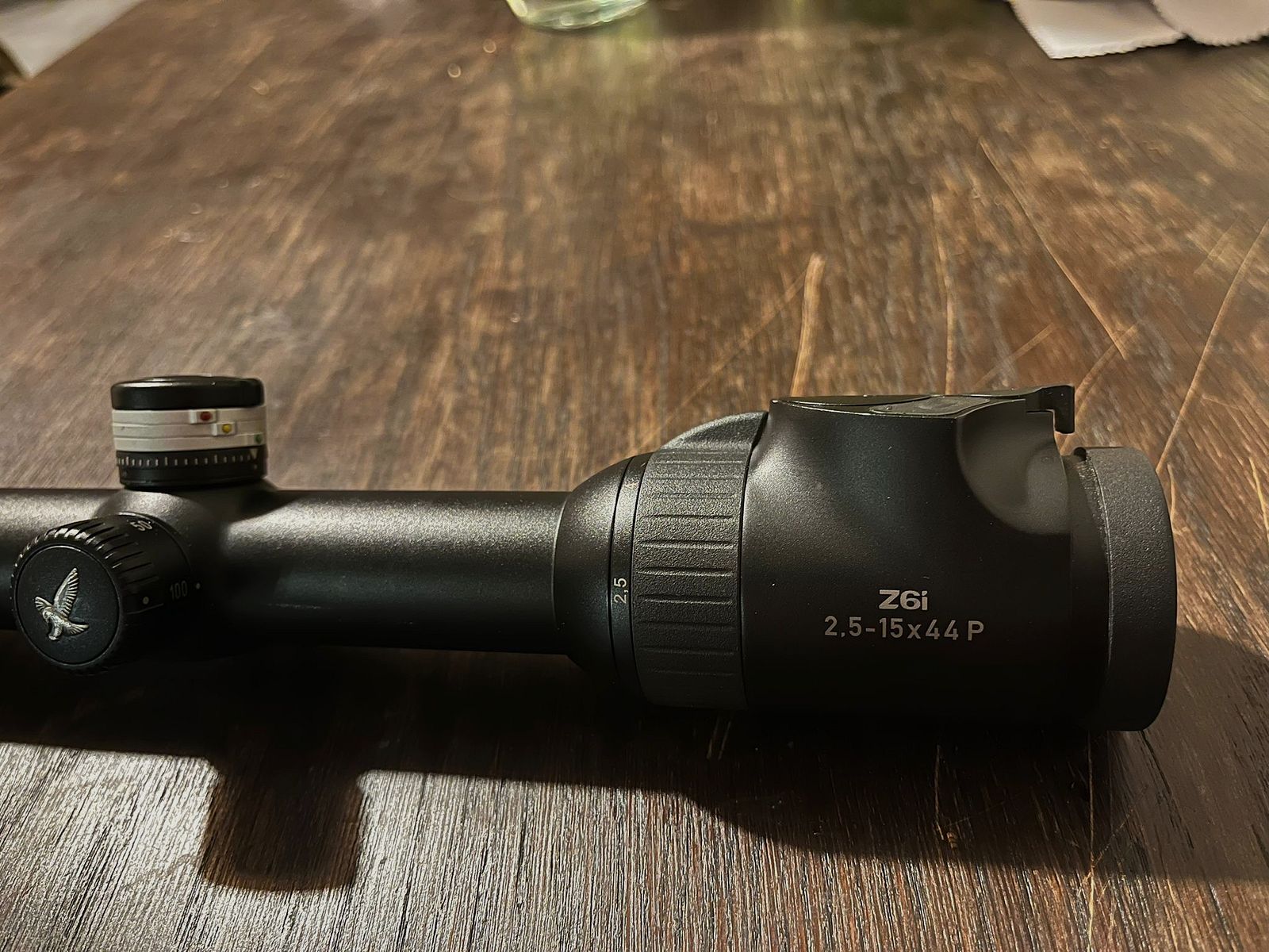 Swarovski Z6i, 2.5-15x44P with ballistic turret