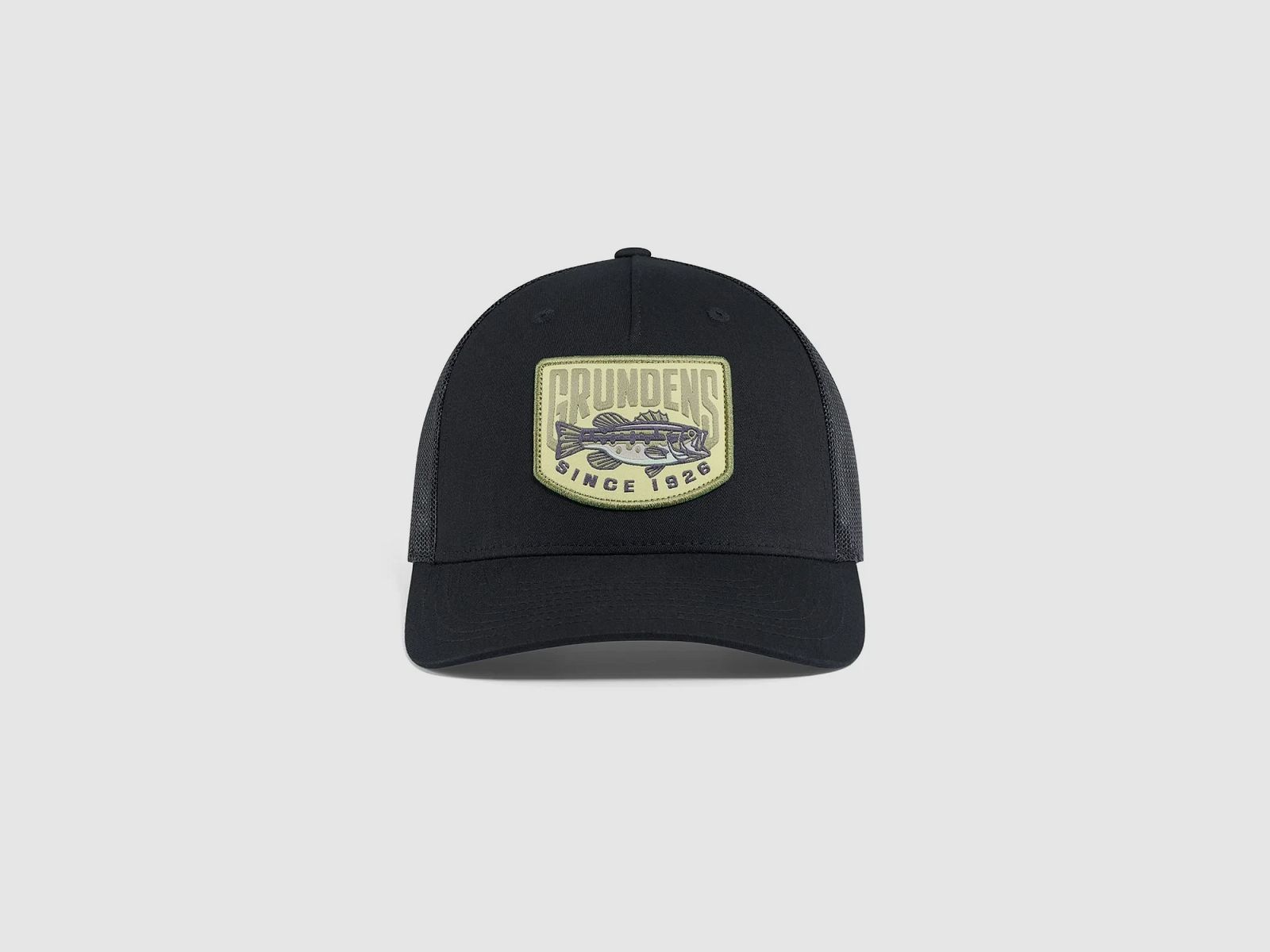 Grundéns Bass Patch Trucker Black