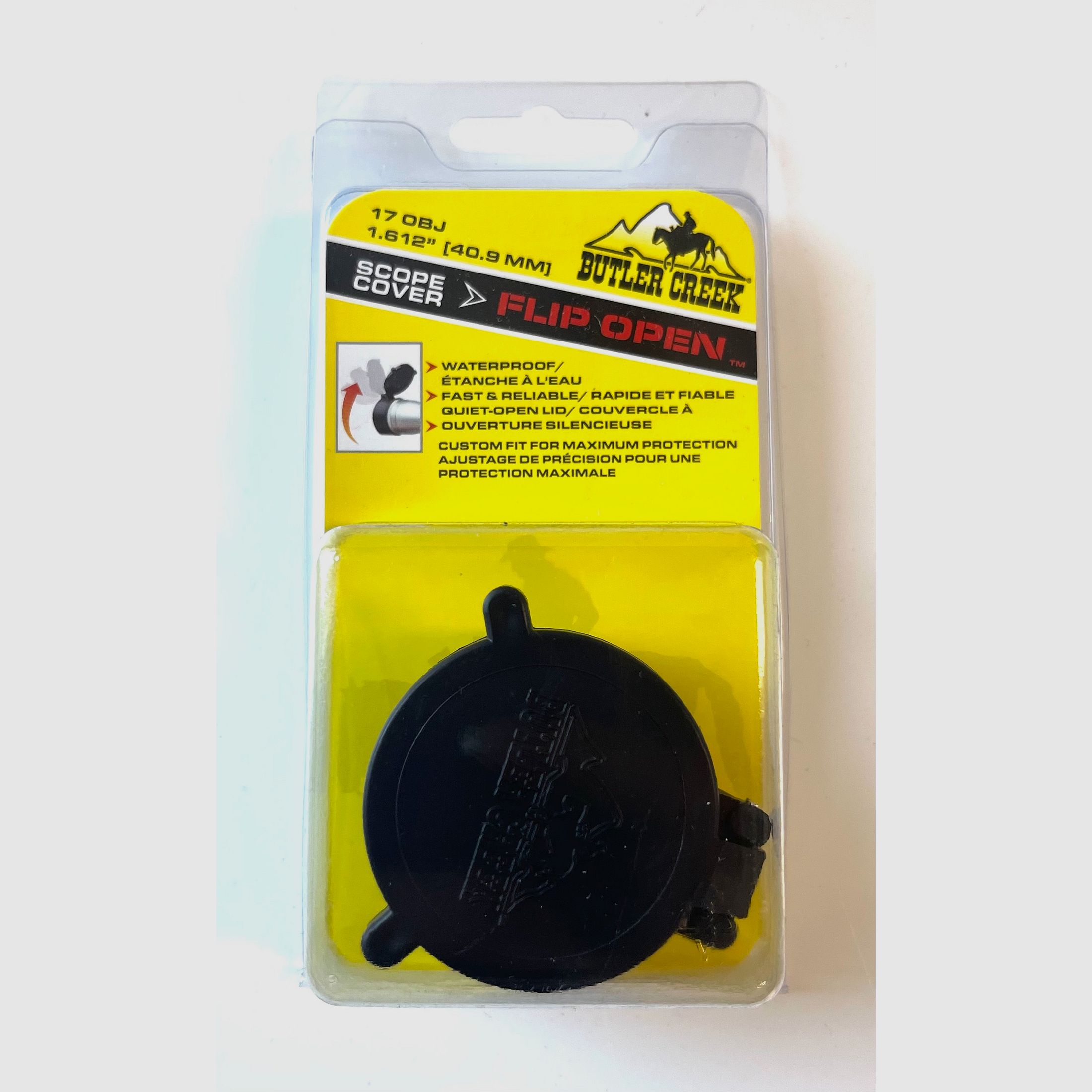Butler Creek 30170 Flip Open Objectives Objective Covers 17 OBJ 40.9mm