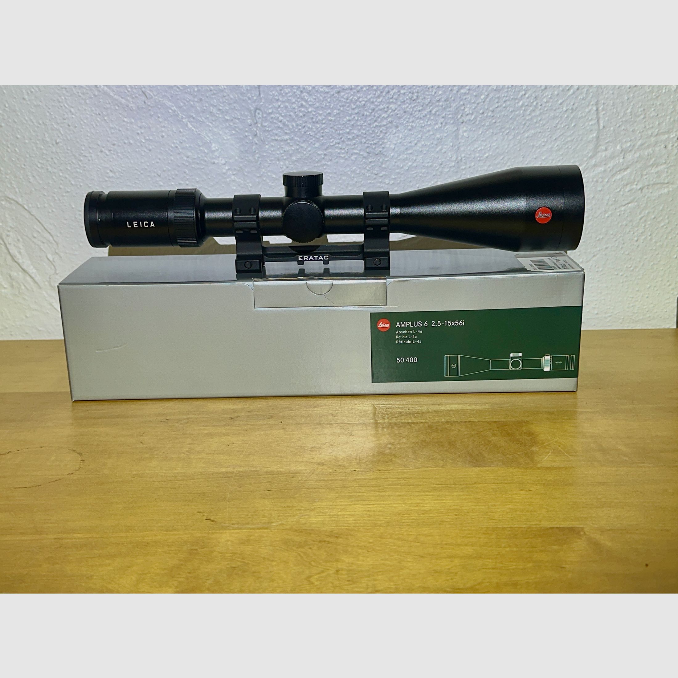 Leica Amplus 6 2.5-15x56i incl. ERATAC block mount