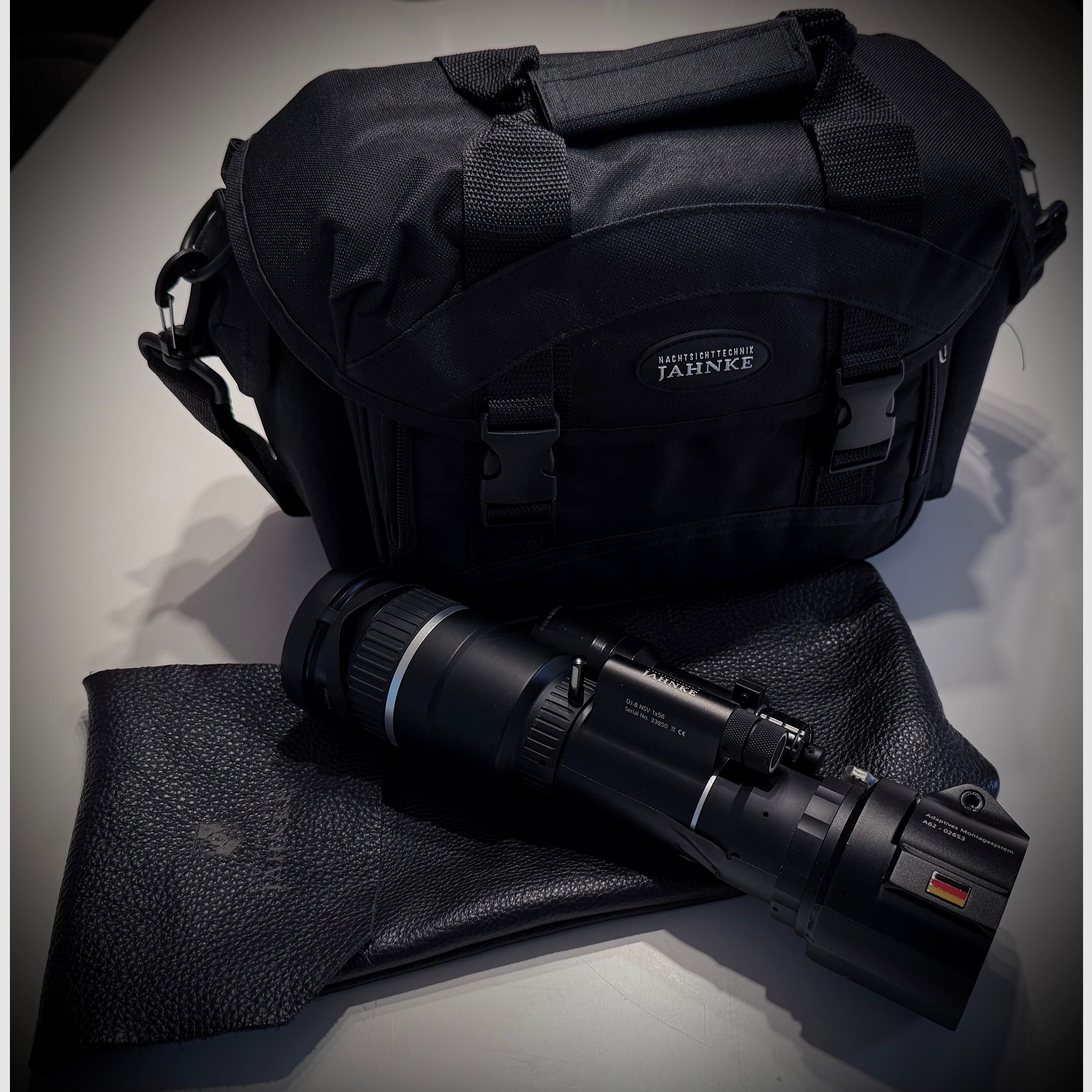 Nachtsichtgerät Jahnke DJ-8 NSV 1x56 – Komplett-Set, Top Zustand