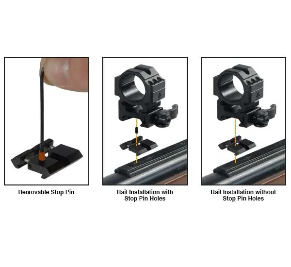 Leapers – Adaptermontage voor 11/22-mm-rail, afbeelding 2 van 2