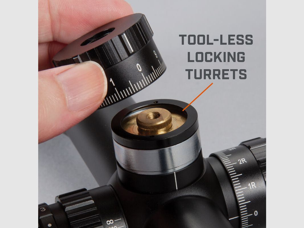 Bushnell Match Pro Richtkijker 6-24x50 Deploy MIL Geëtst Glas FFP Reticule 1e Focal Plane