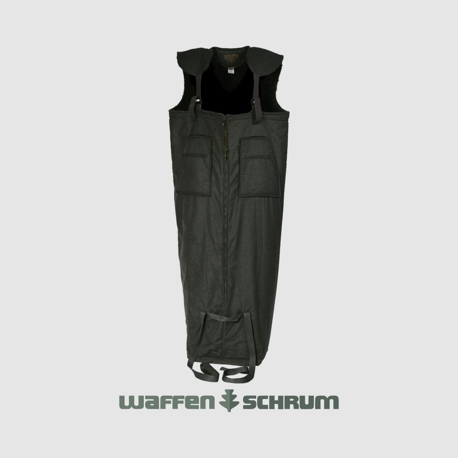 Rascher Loden-Ansitzsack Grün
