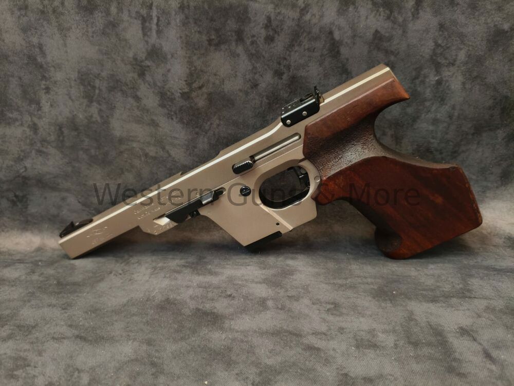 Walther GSP Sport-Matchpistole Kal.22lr. mattvernickelt