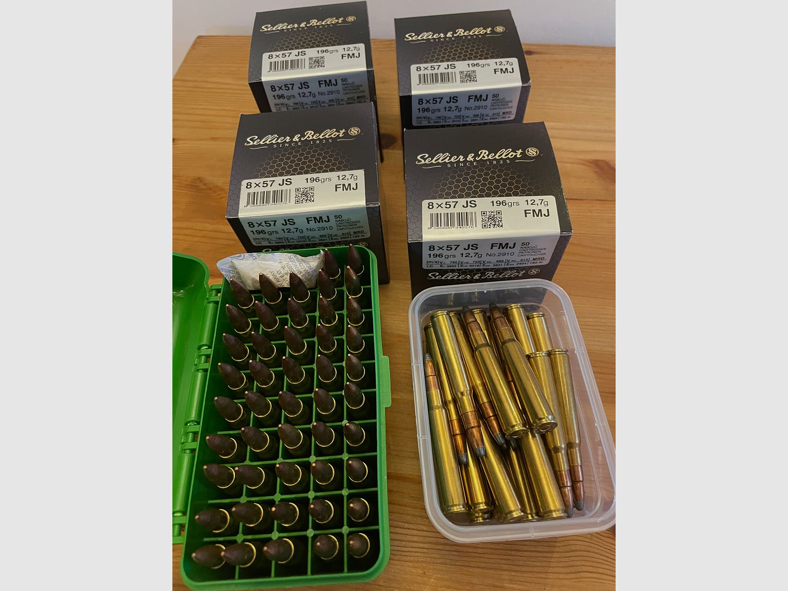 Mauser M12 + Steiner Ranger 4+ ammunition + case