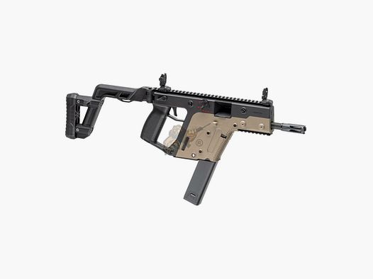 Kriss Vector V2 Airsoft in Duel Tone Black / Tan - max. 0.5 Joule (Krytac)