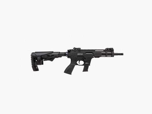 DERYA ZY9 CAL. 9X19 25.4CM BLACK CHARGING HANDLE TYPE AR