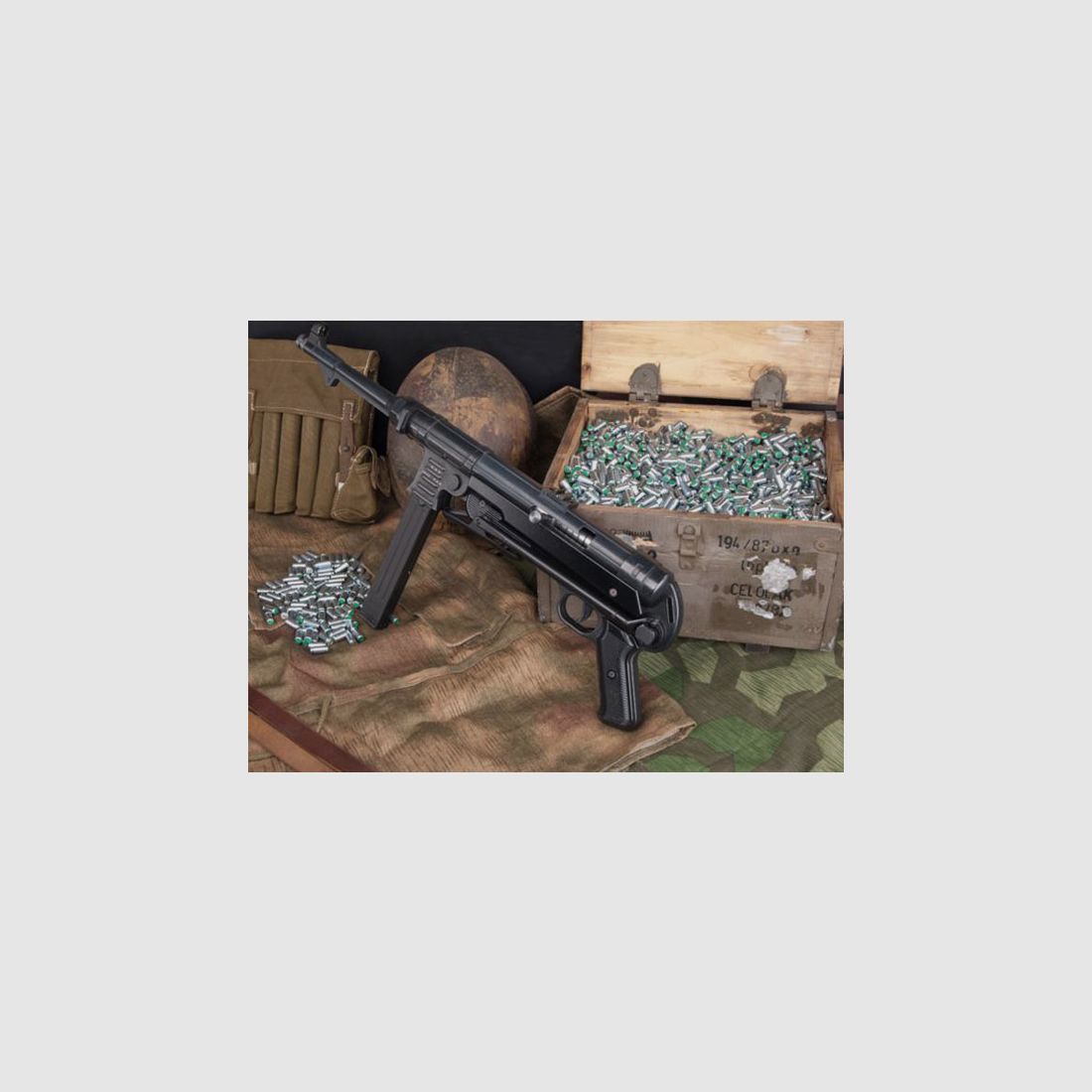 MP40 GSG SRS-wapen PTB 9mm P.A.K. Vrij vanaf 18 jaar