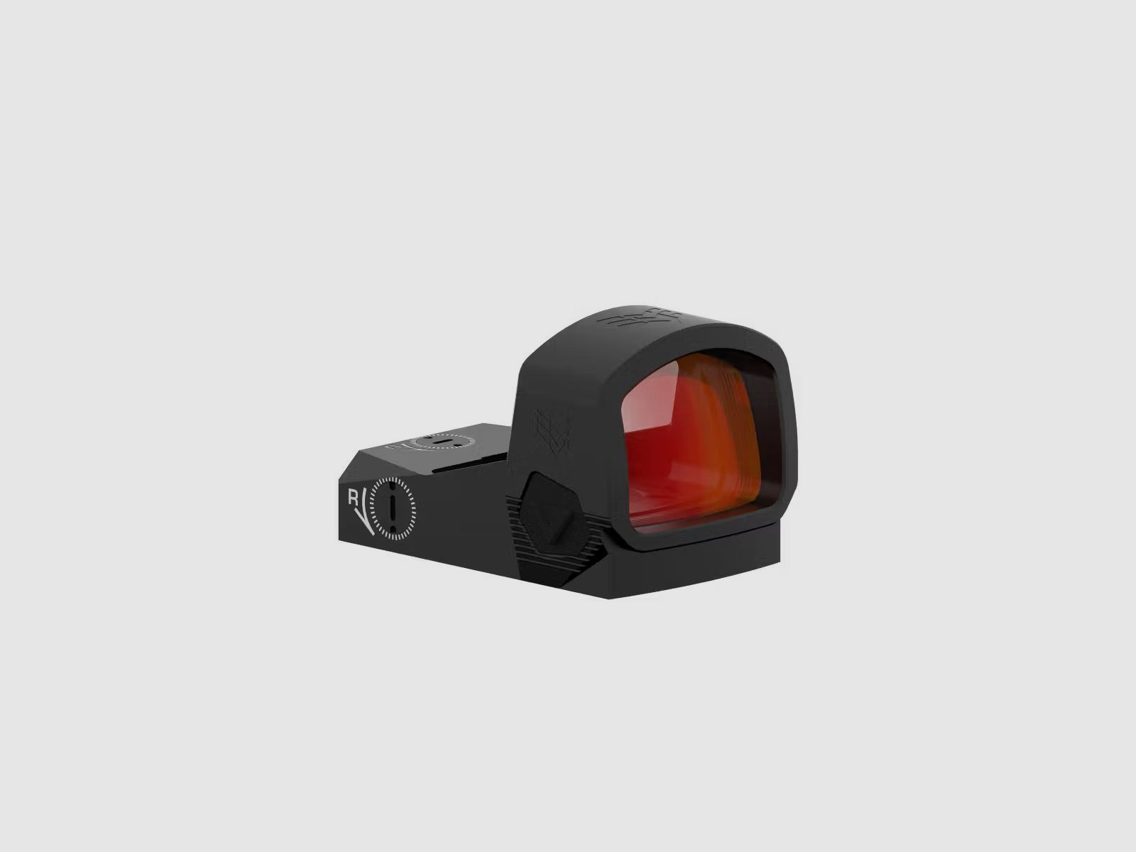 Swampfox Liberty II 1x24 RMR Reflexvisier - 4-in-1 Multi-Reticle, rot