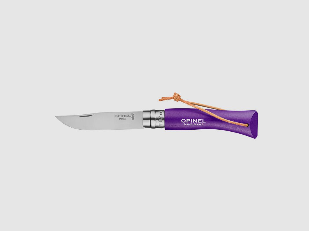 Couteau Pliant Opinel Baroudeur N°07 Inox Violet - OP002205