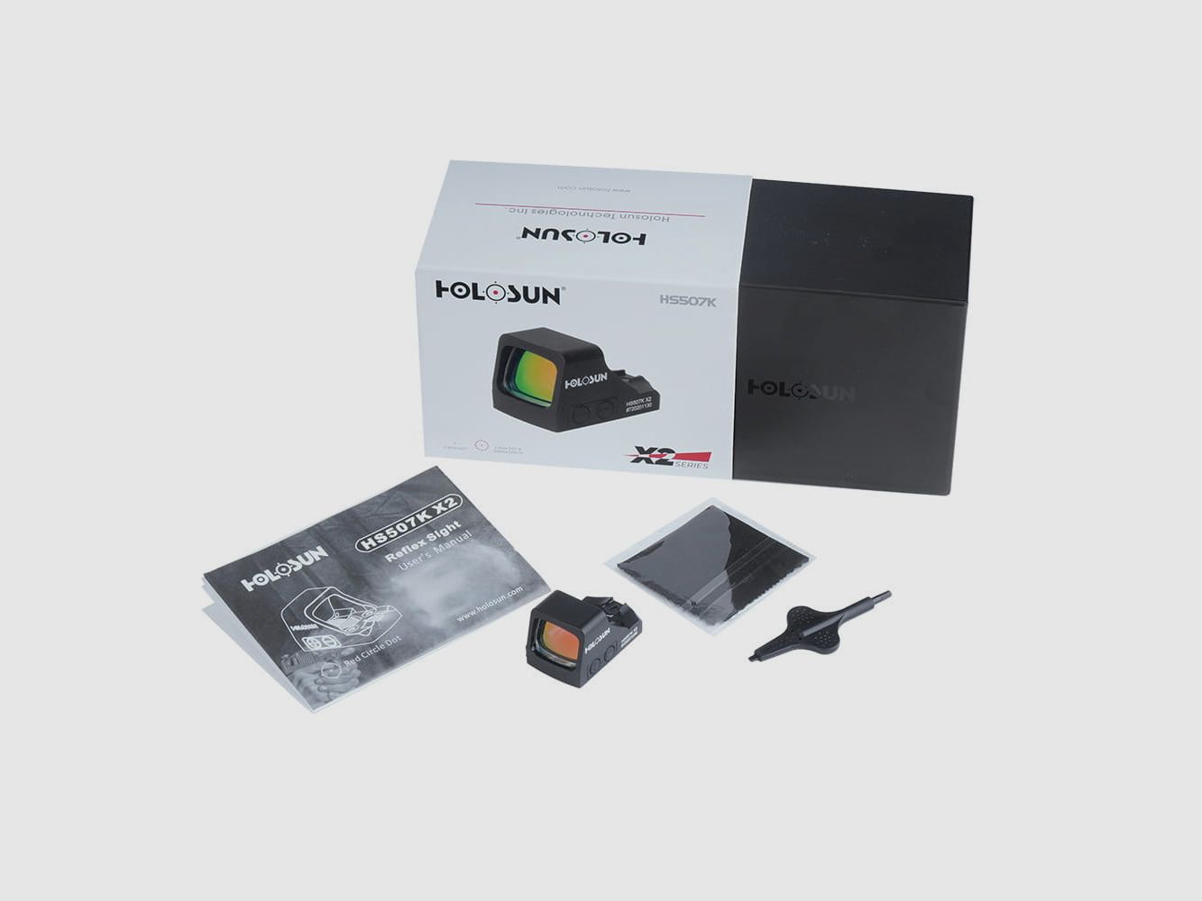 Kollimator HOLOSUN HS507K X2 OPEN REFLEX, Bild 10 von 11