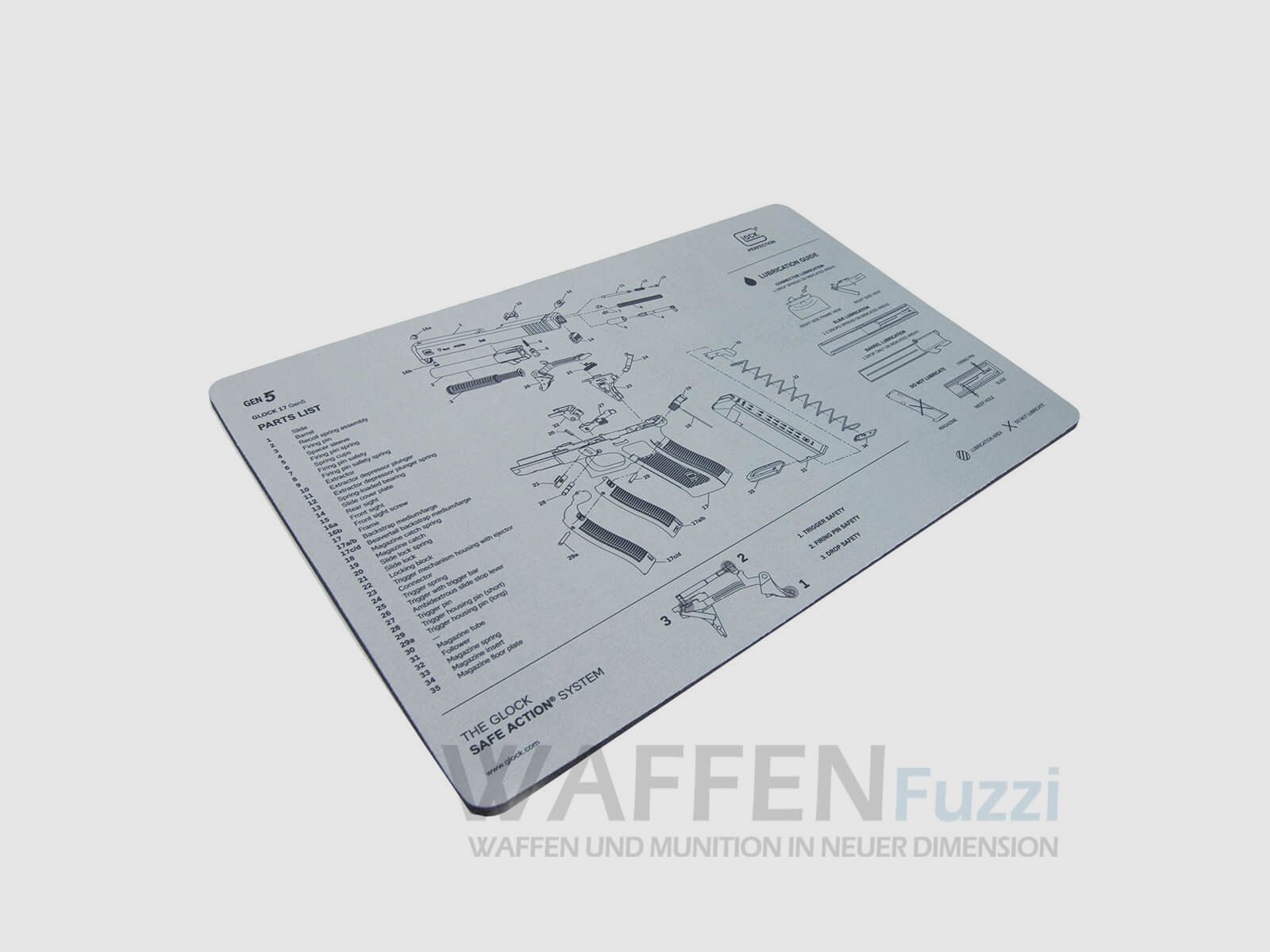 Glock Auflagematte für Waffenpflege