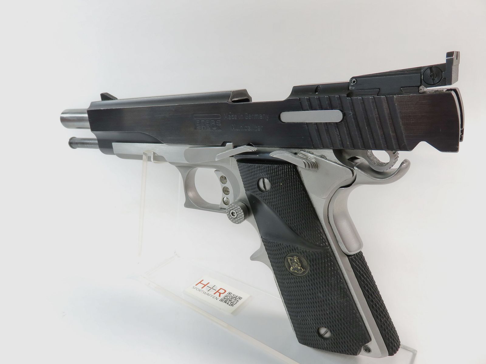 Peters Stahl Multicaliber .45 ACP und 9 mm | 2 komplette Wechselsysteme | 6 Zoll 