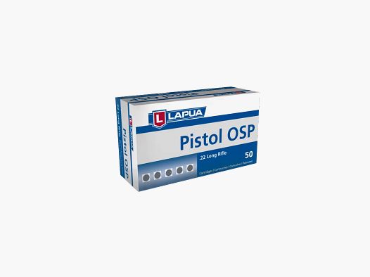 Lapua .22LR Pistol OSP Randfeuerpatronen